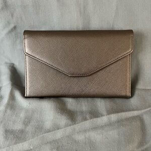 Women's Envelope Passport Travel Wallet - Brown